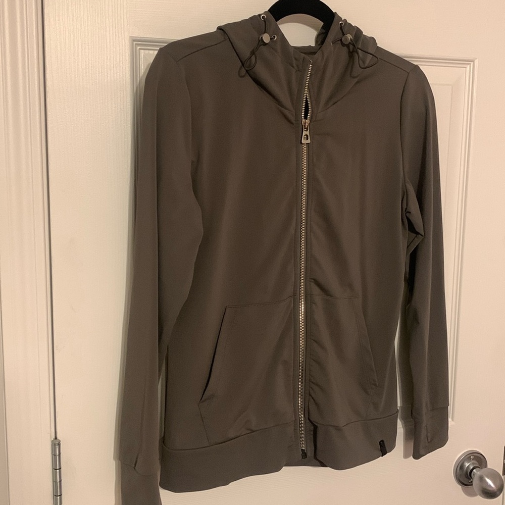 Rudsak jersey silky hood jacket